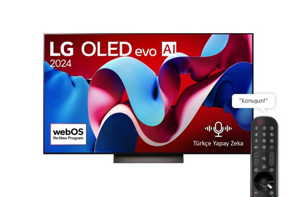 LG OLED77C46LA 4K Ultra HD 77" 195 Ekran Uydu Alıcılı webOS Smart OLED Evo TV